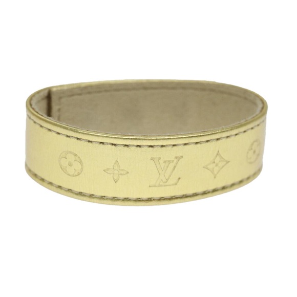 Louis Vuitton Jewelry - Authentic LOUIS VUITTON Suhali gold monogram limited edition Bracelet
